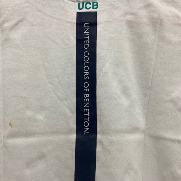 UNITED COLORS OF BENETTON
Women White Solid Cropped Round Neck T-shirt S - Picture 11 of 11